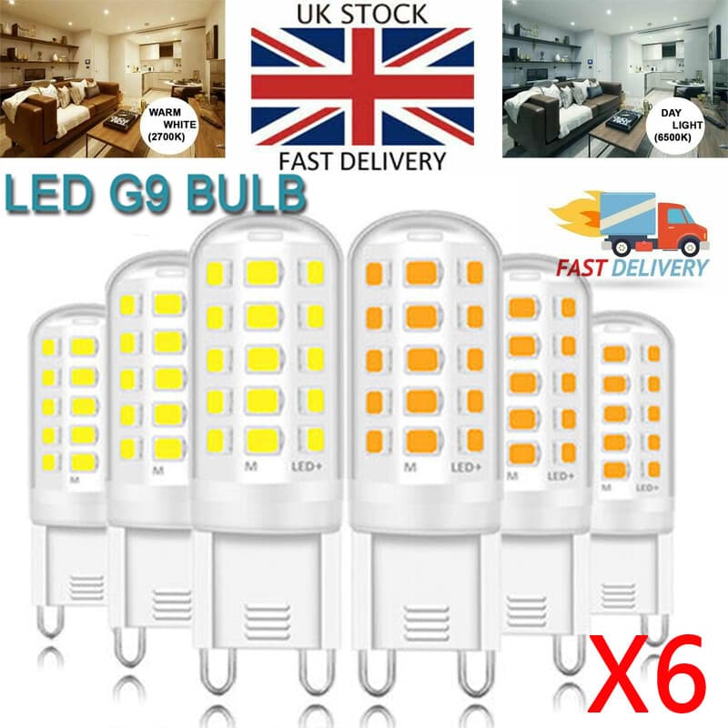 G9 LED Capsule Bulbs — 6 Pack, 5W Warm White 2700K - image 22