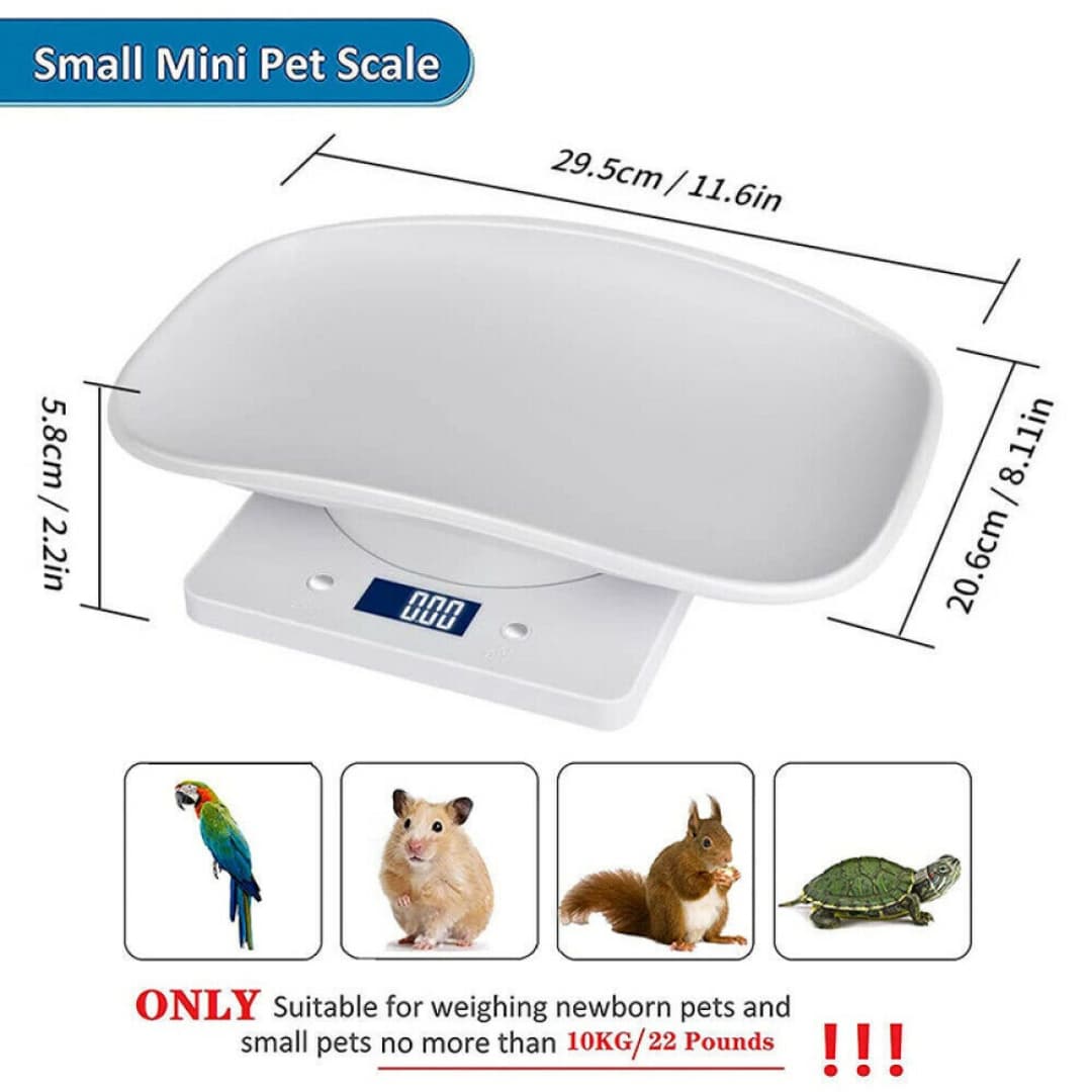 Digital LCD Weighing Scale for Small Pets, Up to 10kg - image 2