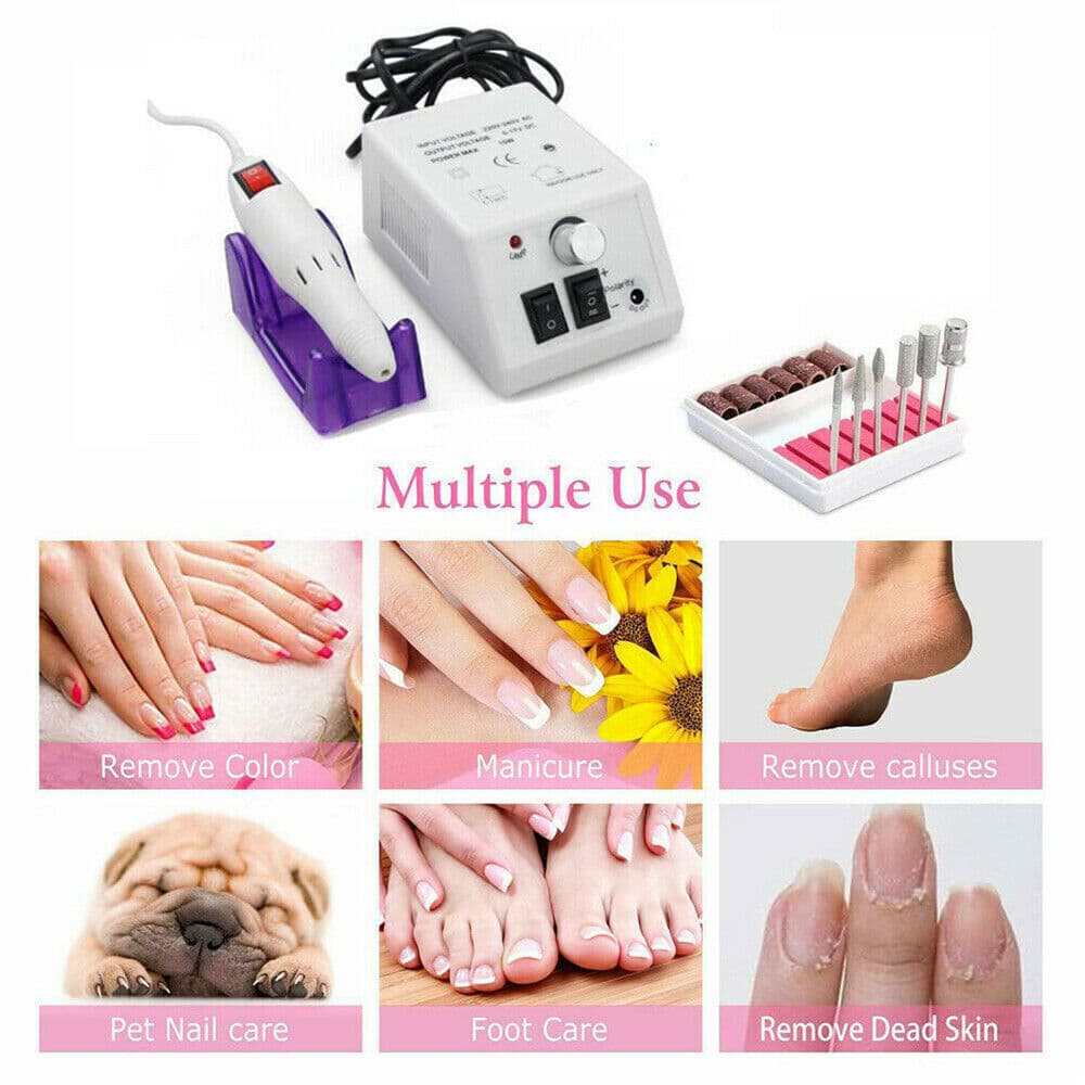 Electric Nail Drill Kit for Home Nail Care - image 6