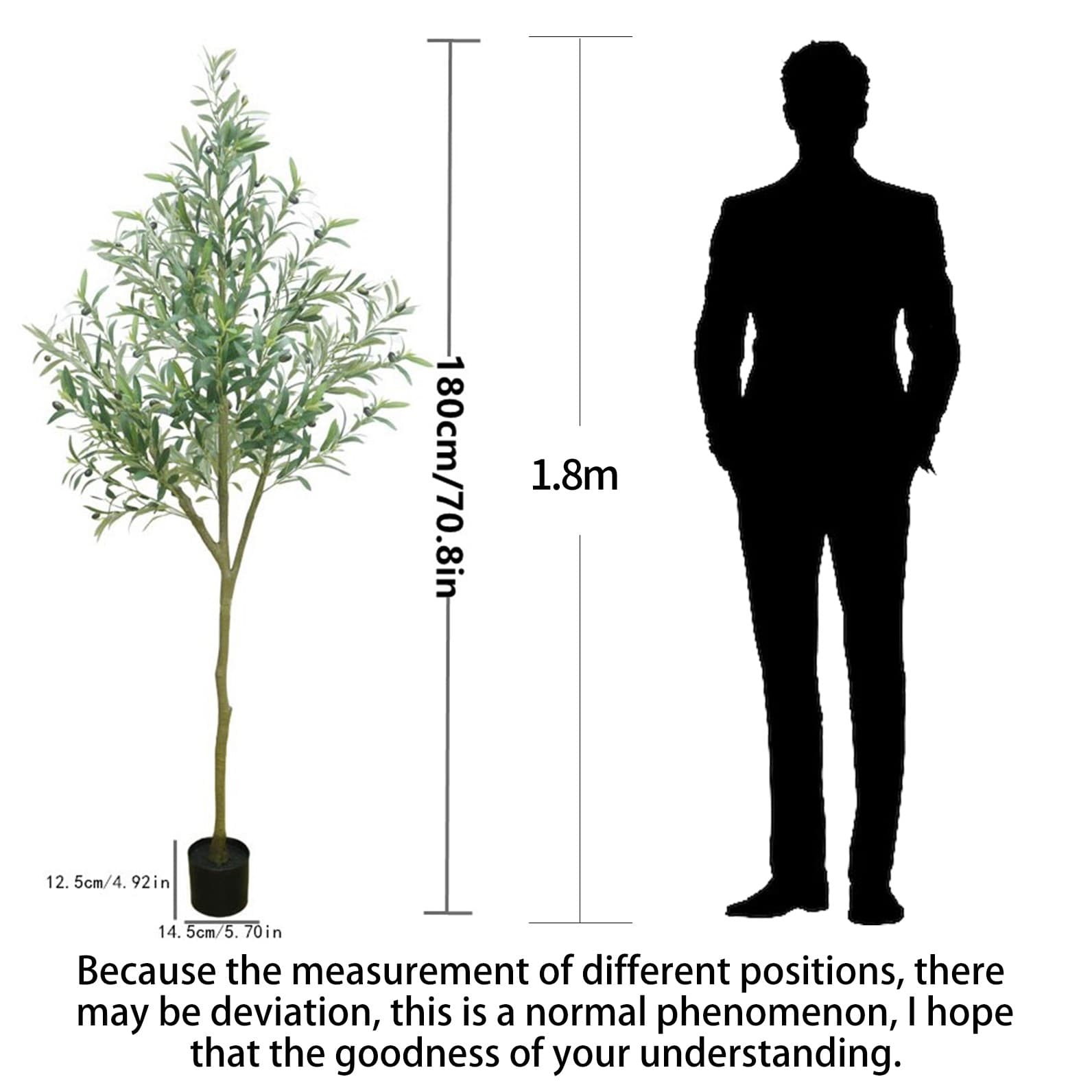 Artificial Olive Tree for Calm Indoor Greenery - image 7