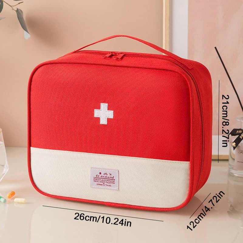 Portable Medical Organiser Bag for Travel & First Aid Kits - Default