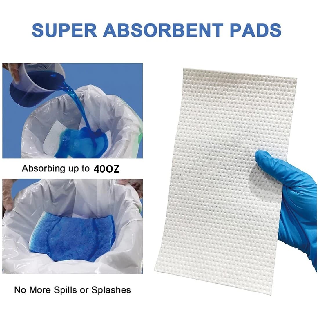 Commode Liners with Absorbent Pads for Hygienic, Easy Cleanup - image 3