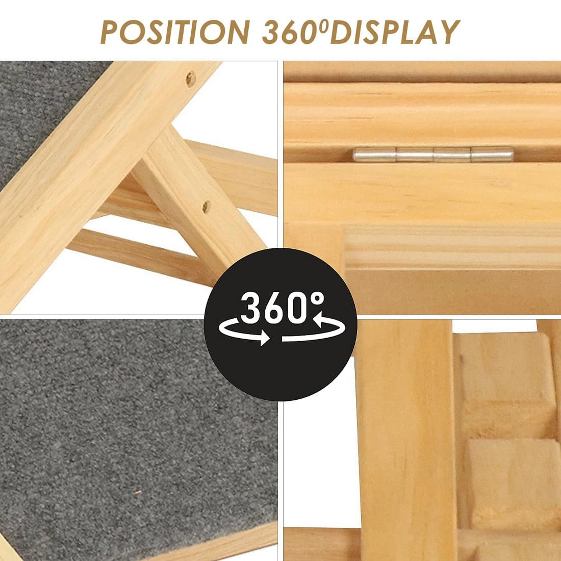 Adjustable Height Foldable Dog Ramp - image 8