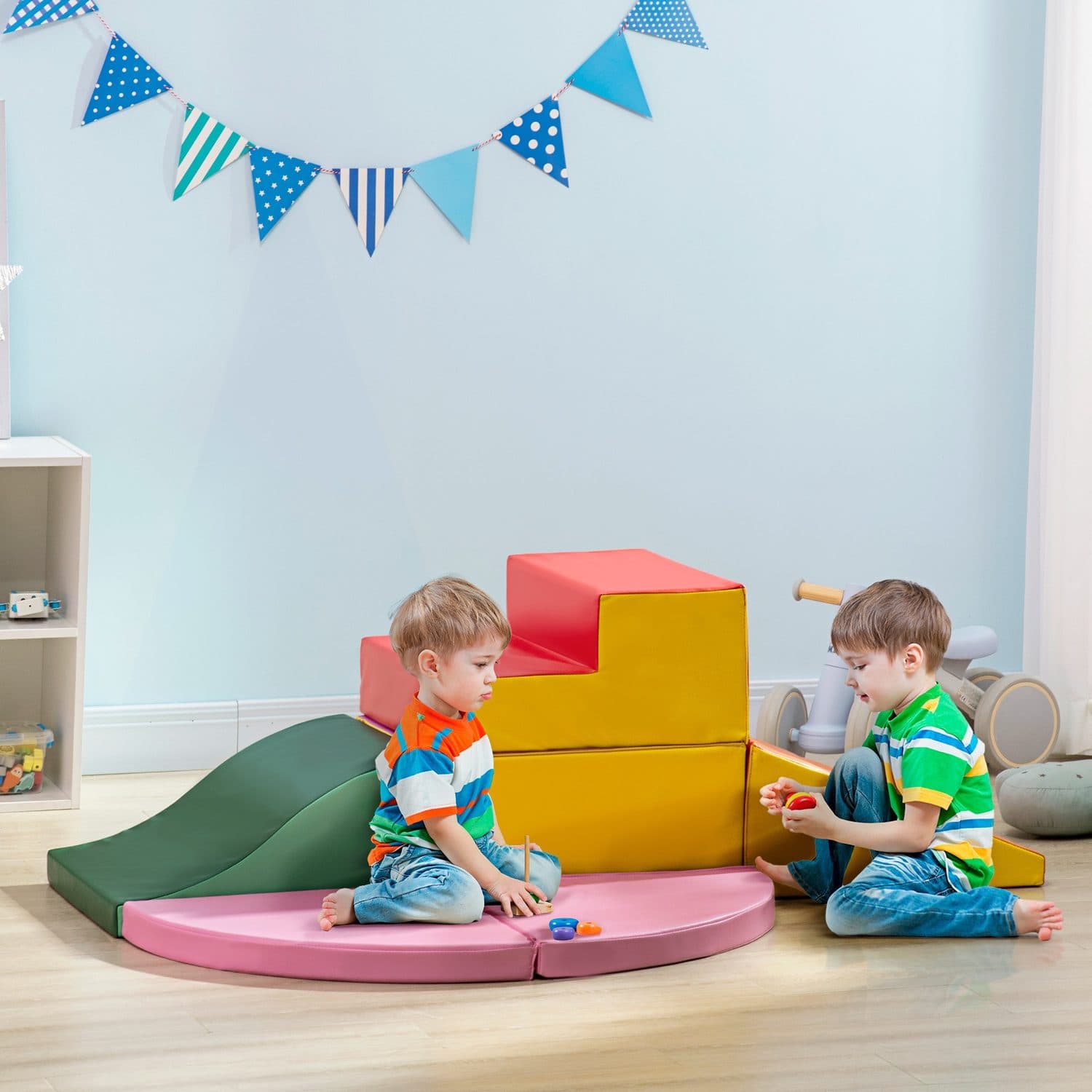 Colourful Soft Play Blocks for Early Climbing - image 2