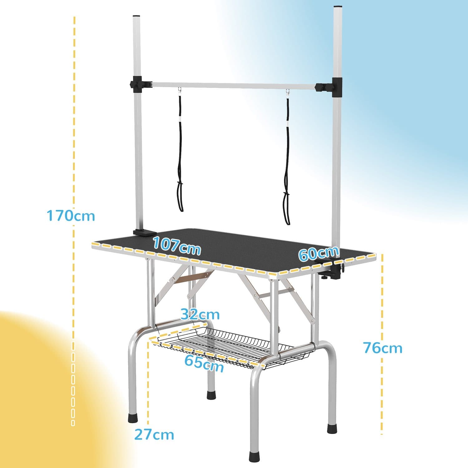 42-Inch Adjustable Dog Grooming Table - image 3