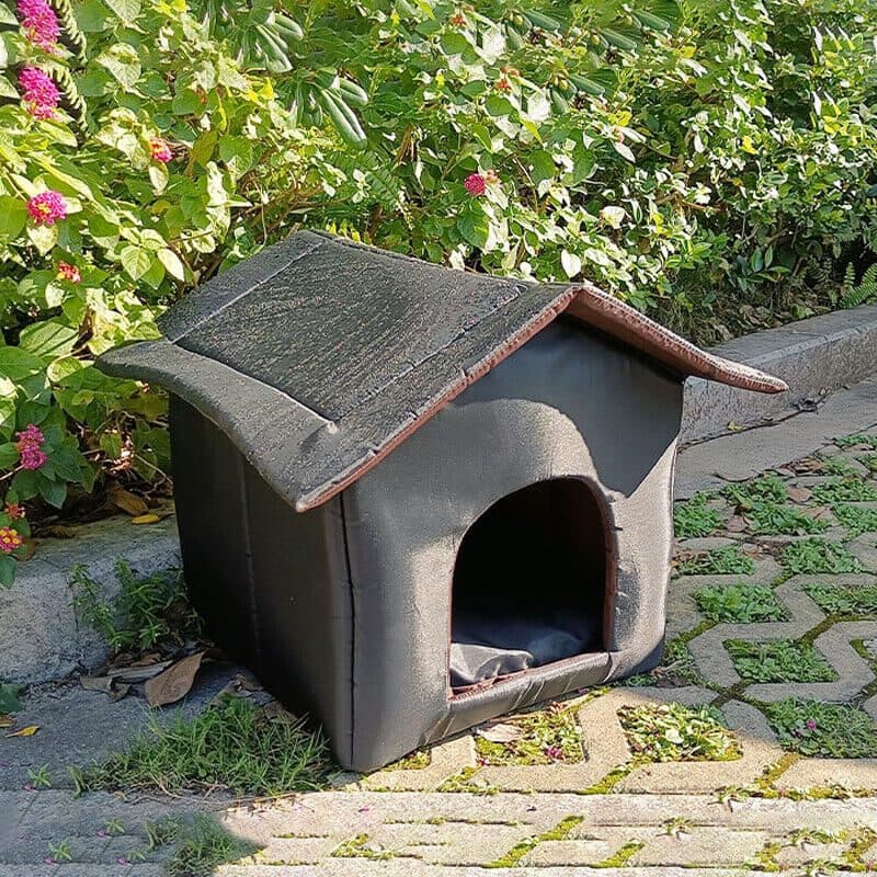 Waterproof Outdoor Cat House Shelter - image 3