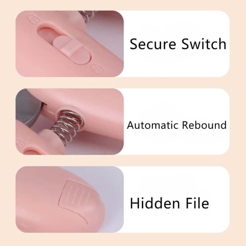 2-in-1 Pet Nail Clipper and Grinder with Built-In Light - image 4