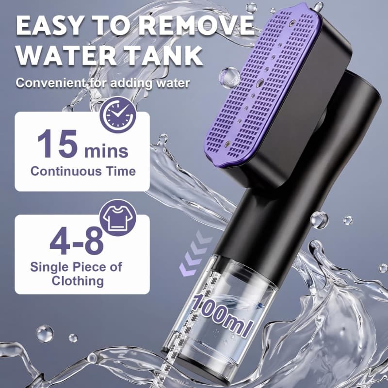 Compact Travel Steamer That Heats Up in 30 Seconds - image 10