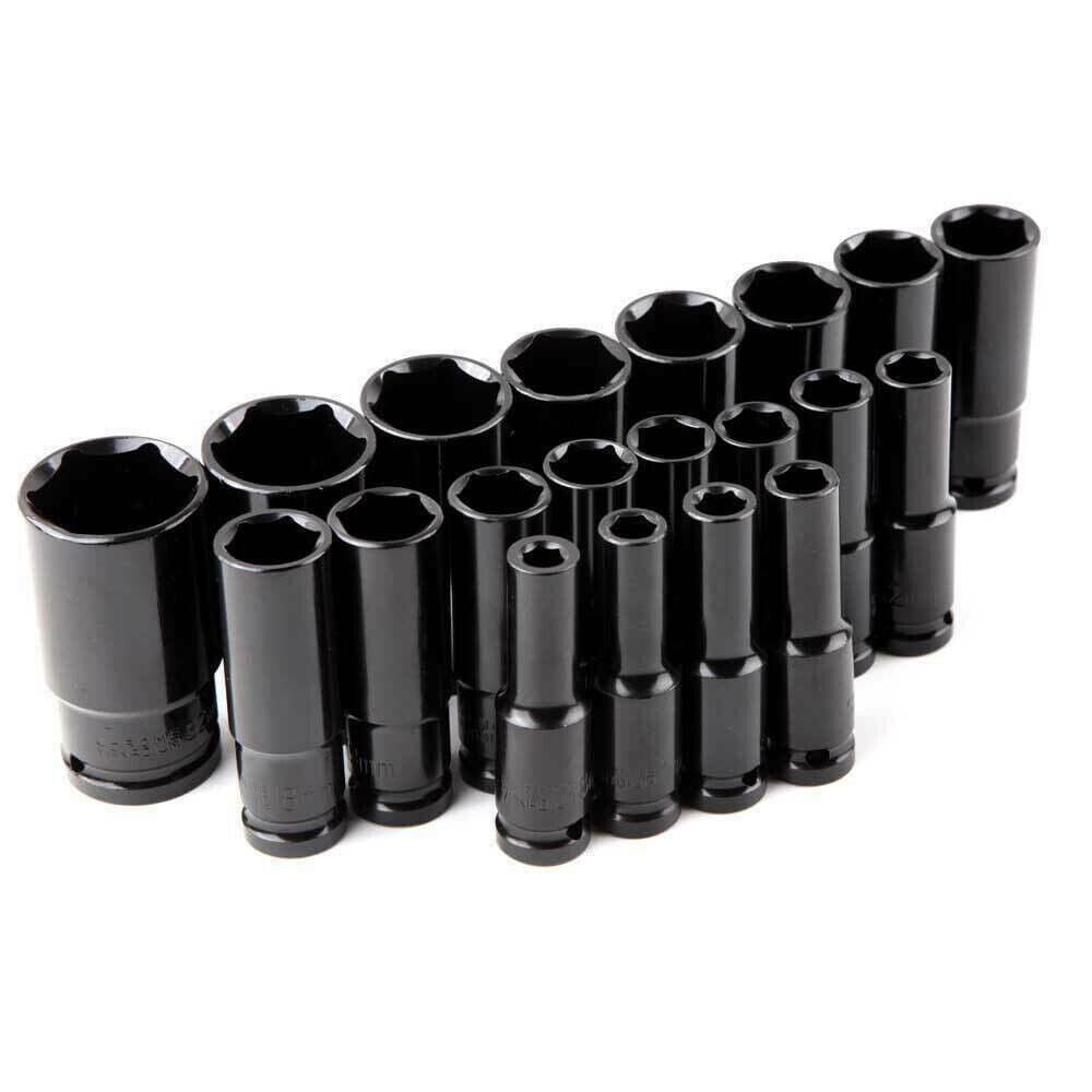 20 Deep Impact Sockets with 1/2-Inch Drive and Carry Case - image 7