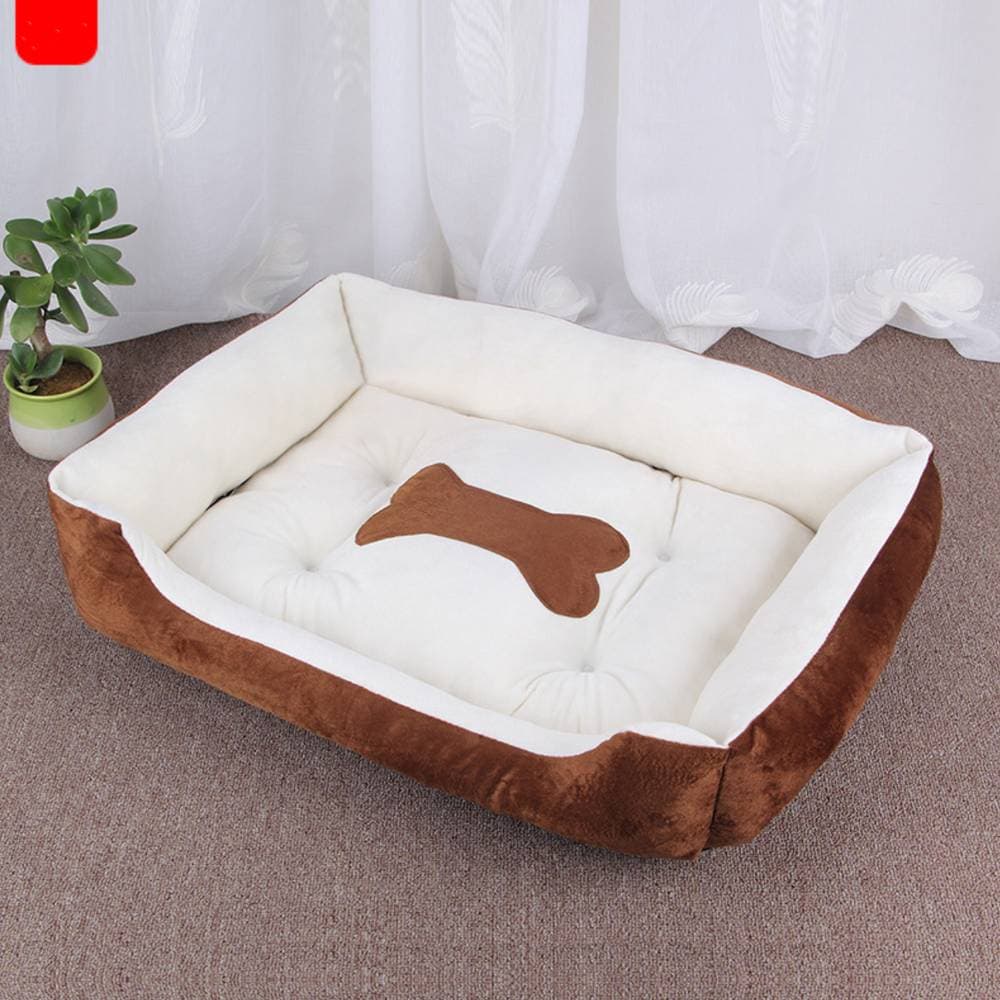 Large Plush Pet Bed for Warm Cosy Lounging - image 6