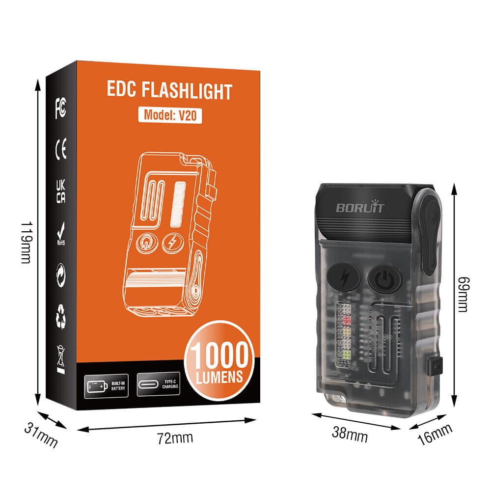 Compact Keychain Torch for Work, Travel and Emergencies - image 4