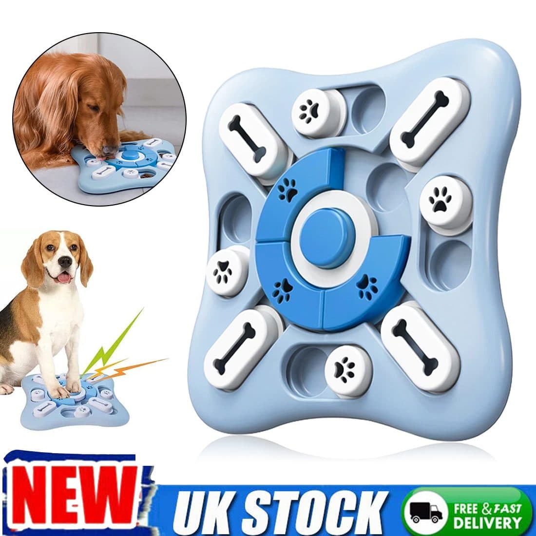 Interactive Dog Puzzle Toy for Mental Stimulation