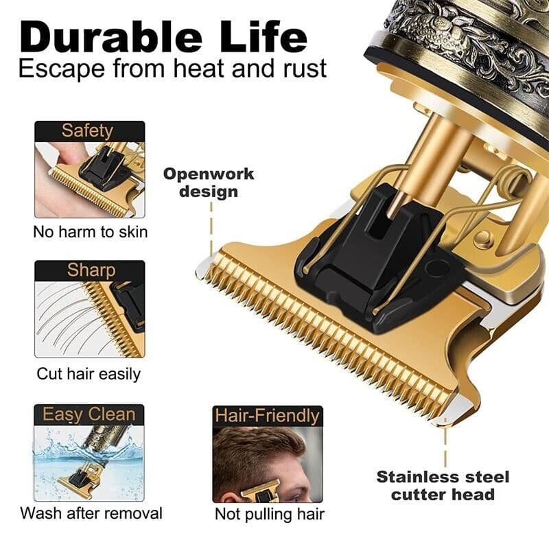 Professional Cordless Hair Clippers & Beard Trimmer - image 7