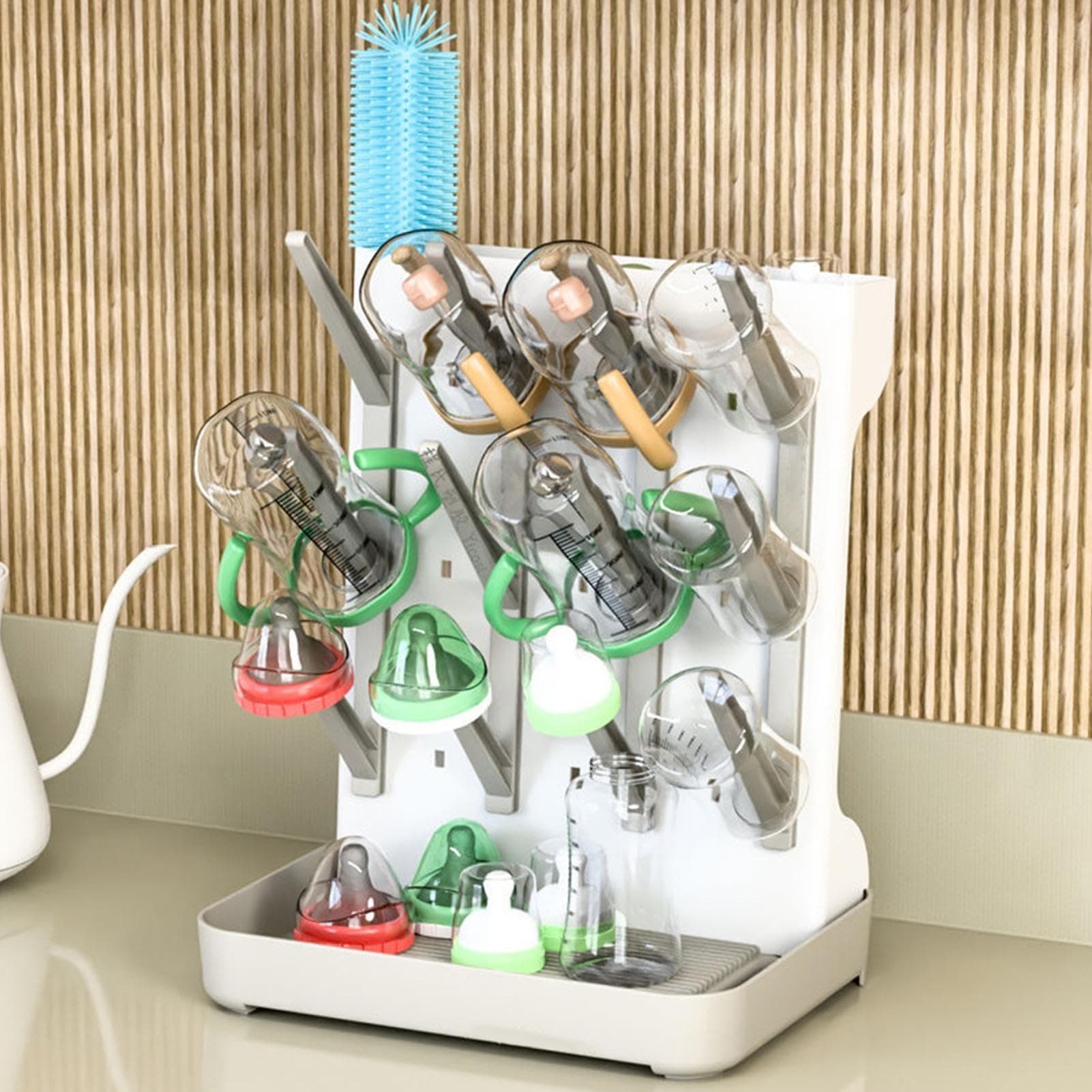 Countertop Vertical Drying Rack for Bottles and Glasses - image 2