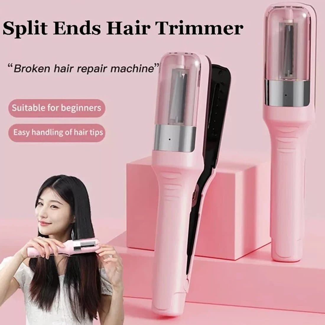 Cordless Electric Hair Split End Remover and Trimmer - image 3