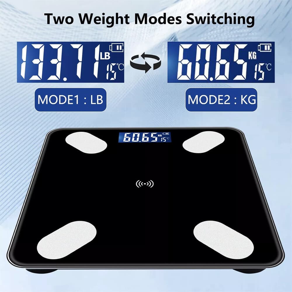 High Precision Digital Bathroom Scales with Clear LCD Display - image 9