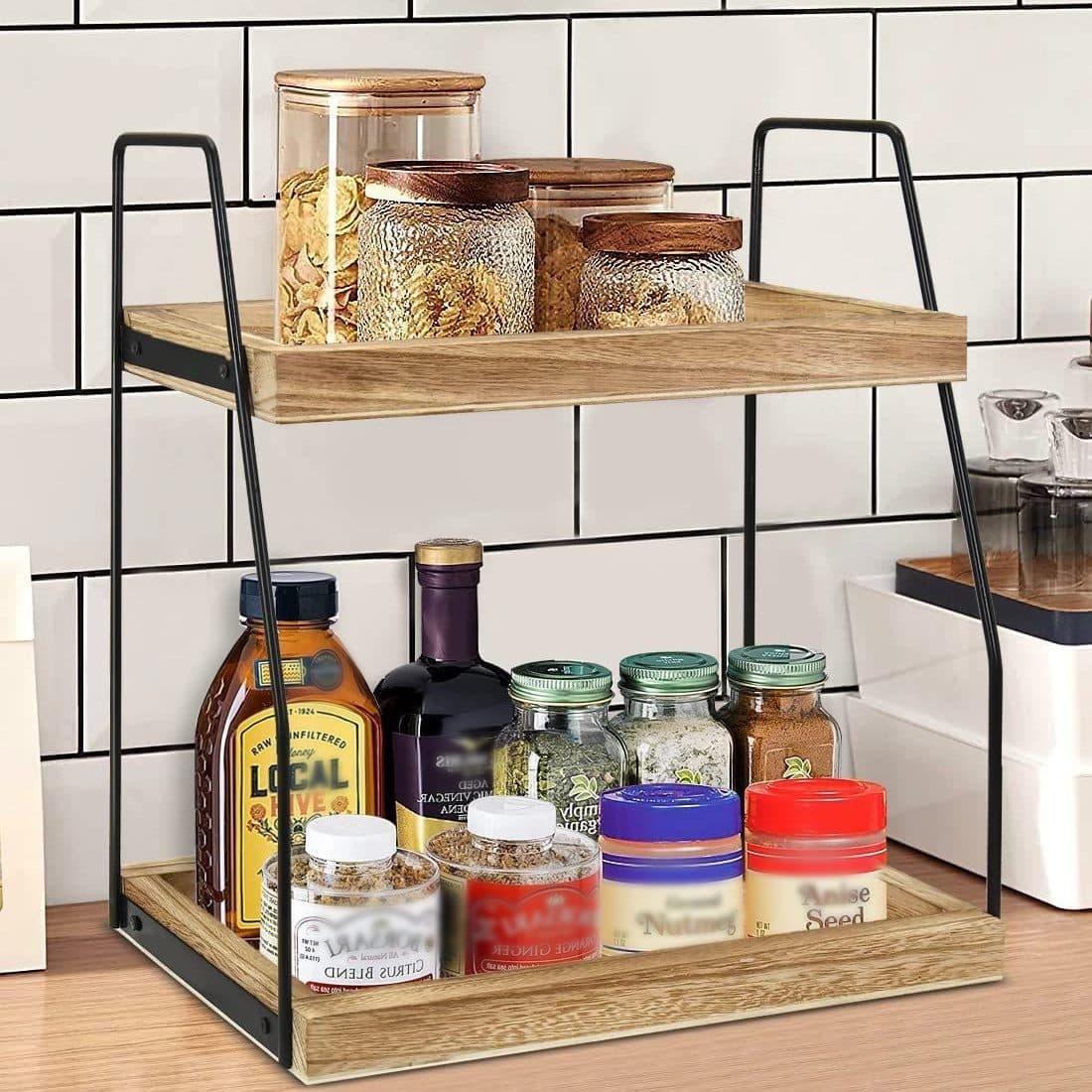 A Compact Two-Tier Shelf for Kitchens, Desks and Bathrooms - image 7