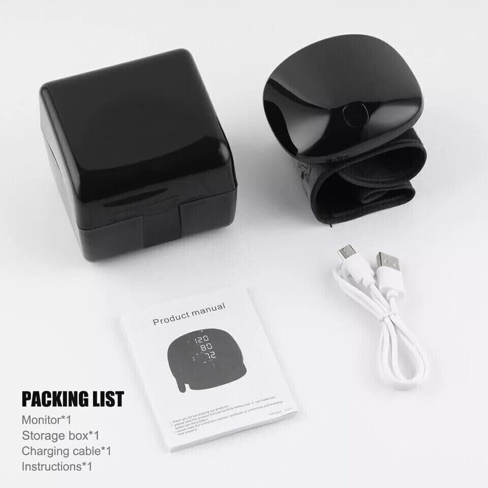 Digital Blood Pressure Monitor with Automated Cuff Readings - image 8
