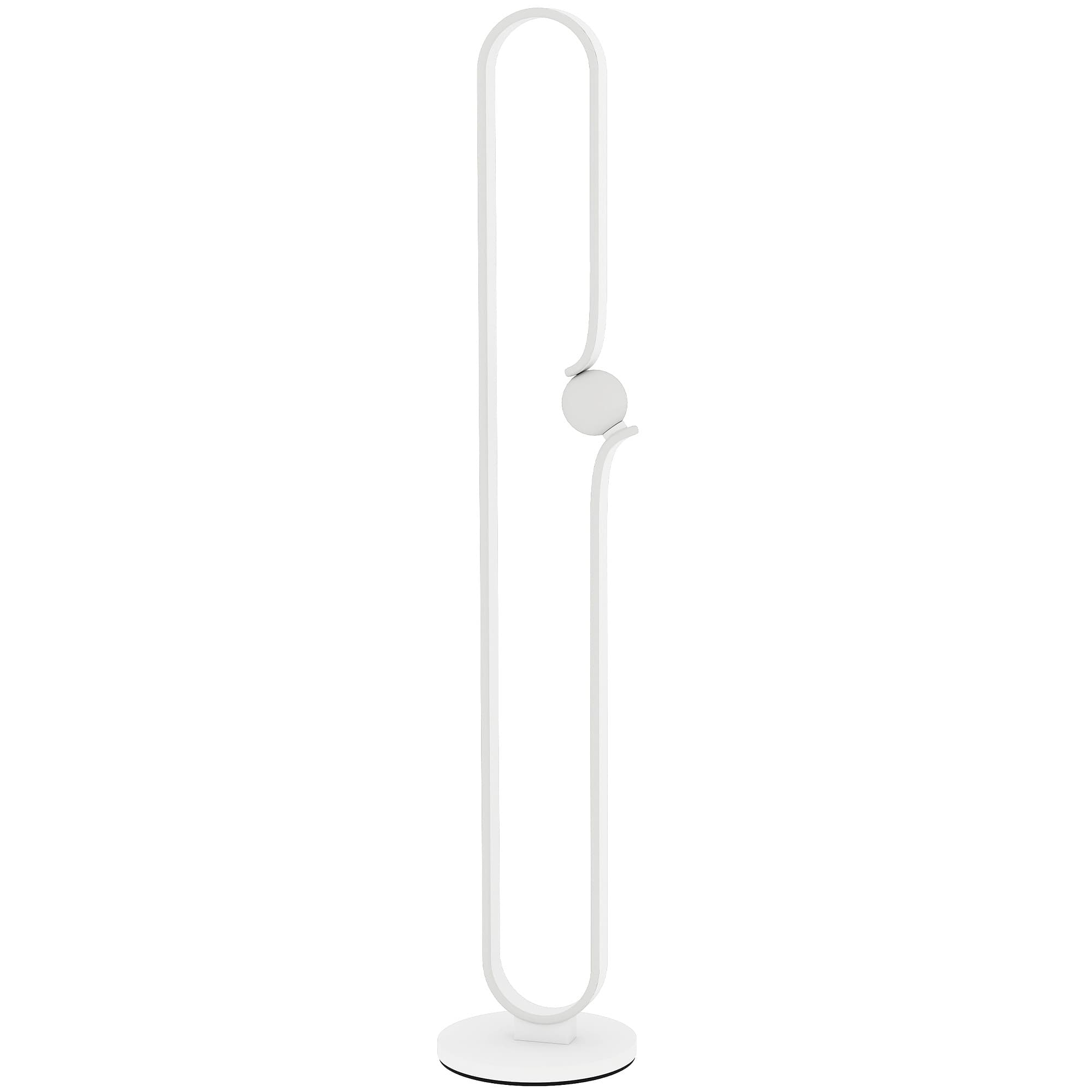 Dimmable LED Floor Lamp - White