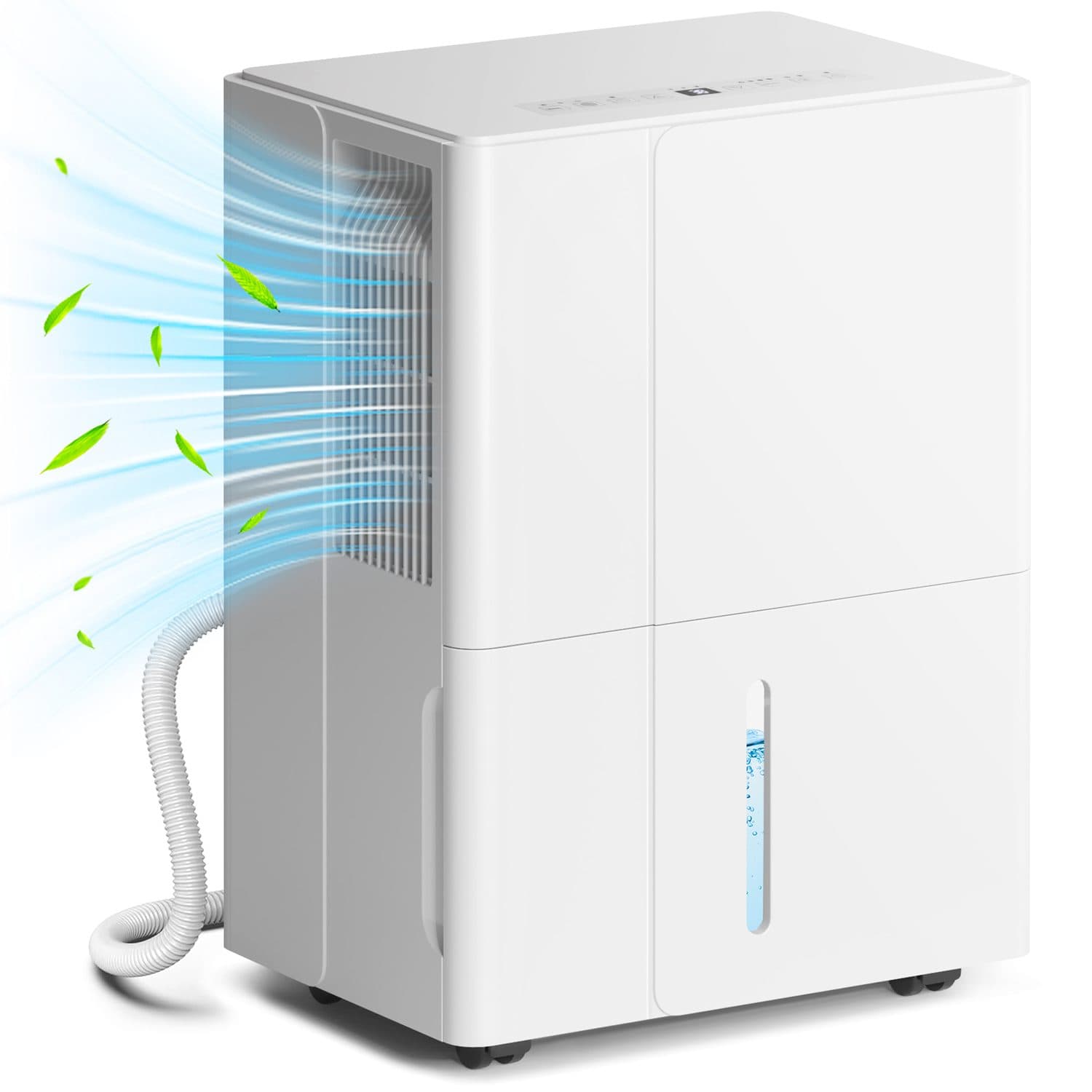 30L Dehumidifier for Indoor Clothes Drying - White