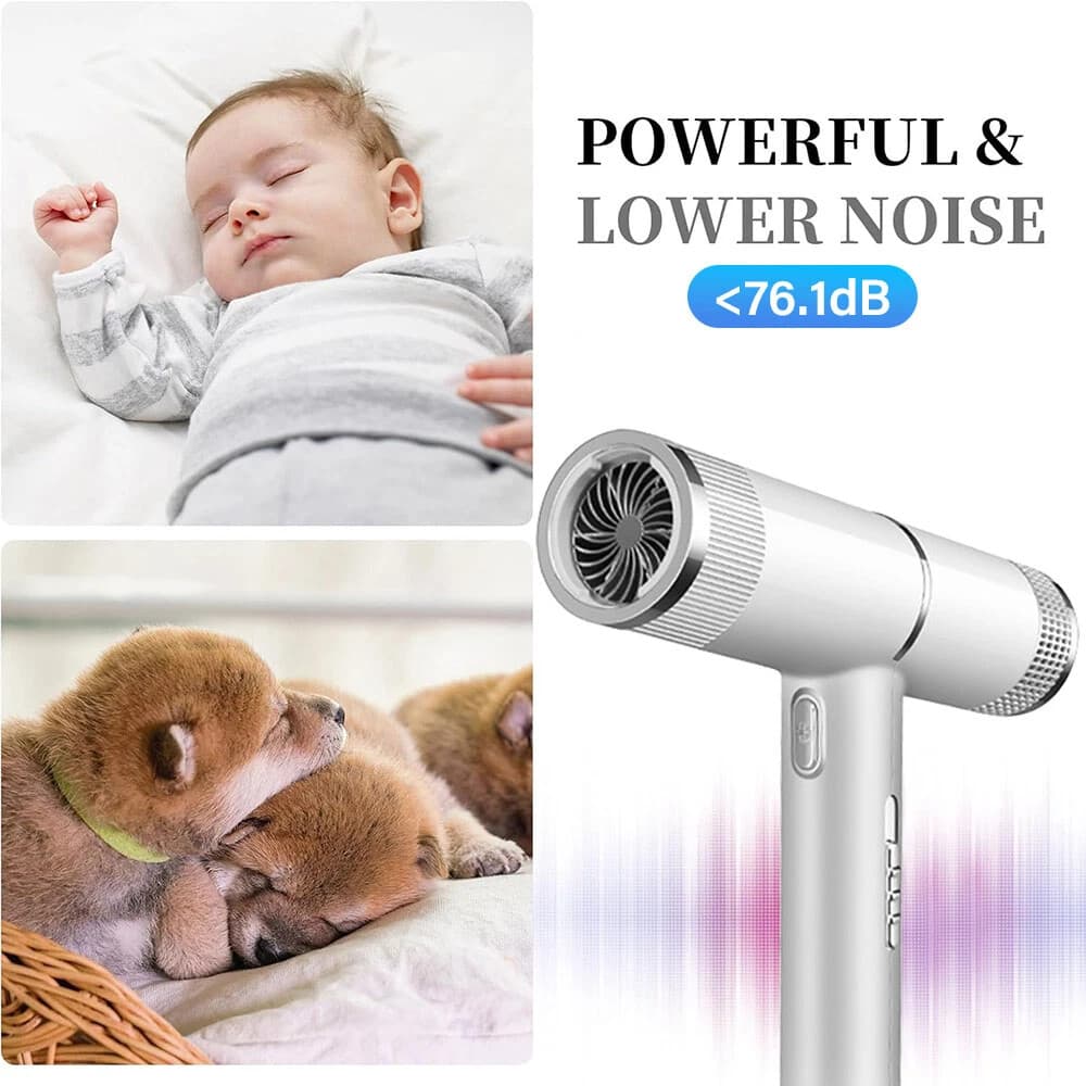 3-in-1 Professional Style Hair Dryer With Nozzle Concentrator - image 4