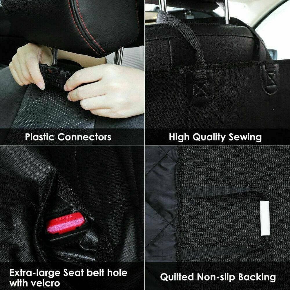 Dog Car Seat Protector with Hammock-Style Fit - image 5