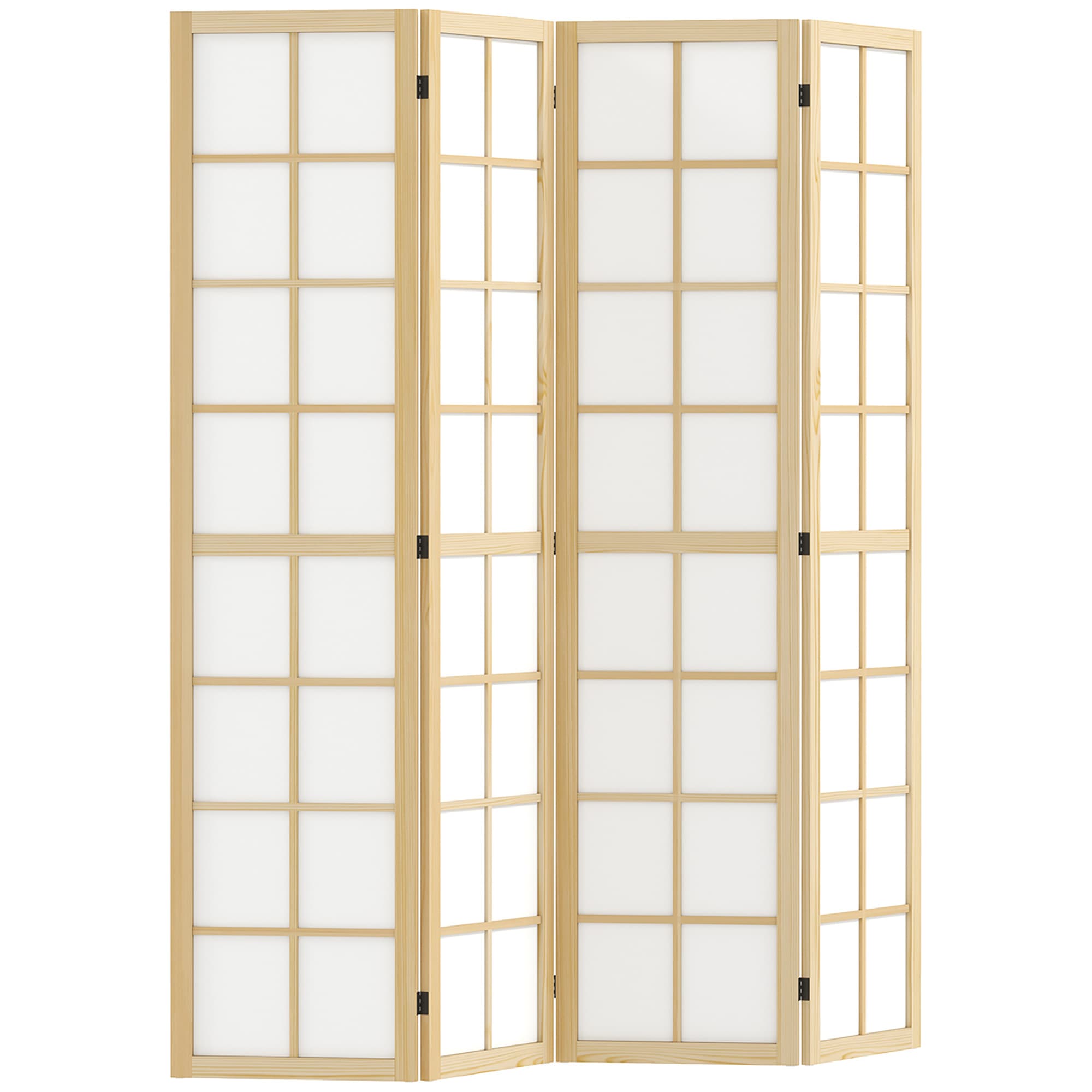 4-Panel Pine Room Divider