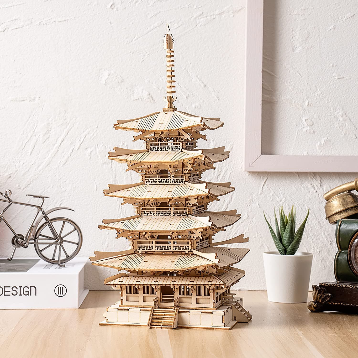 Mechanical Tower Woodcraft Construction Kit