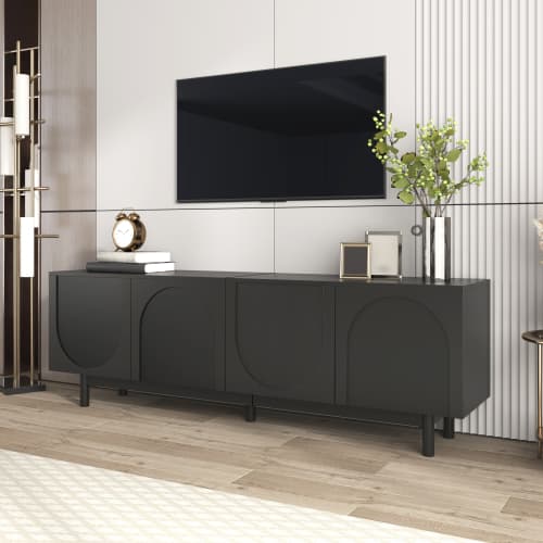 A Modern TV Cabinet for a Clutter-Free, Stylish Living Room