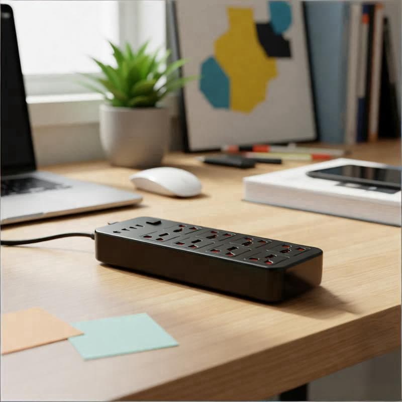 8 Gang Extension Lead with USB Ports - image 4
