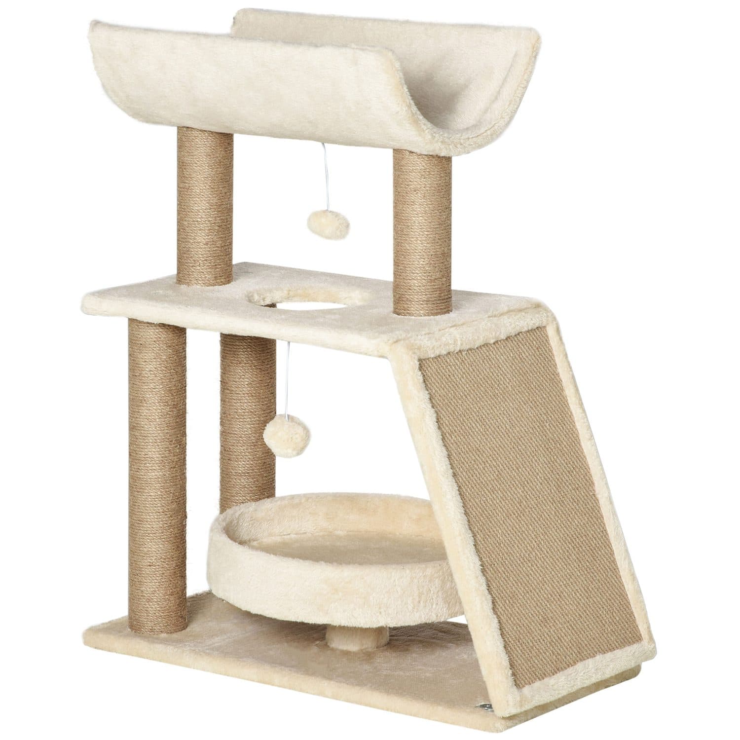 A Multi-Level Cat Tree for Scratching, Resting and Play