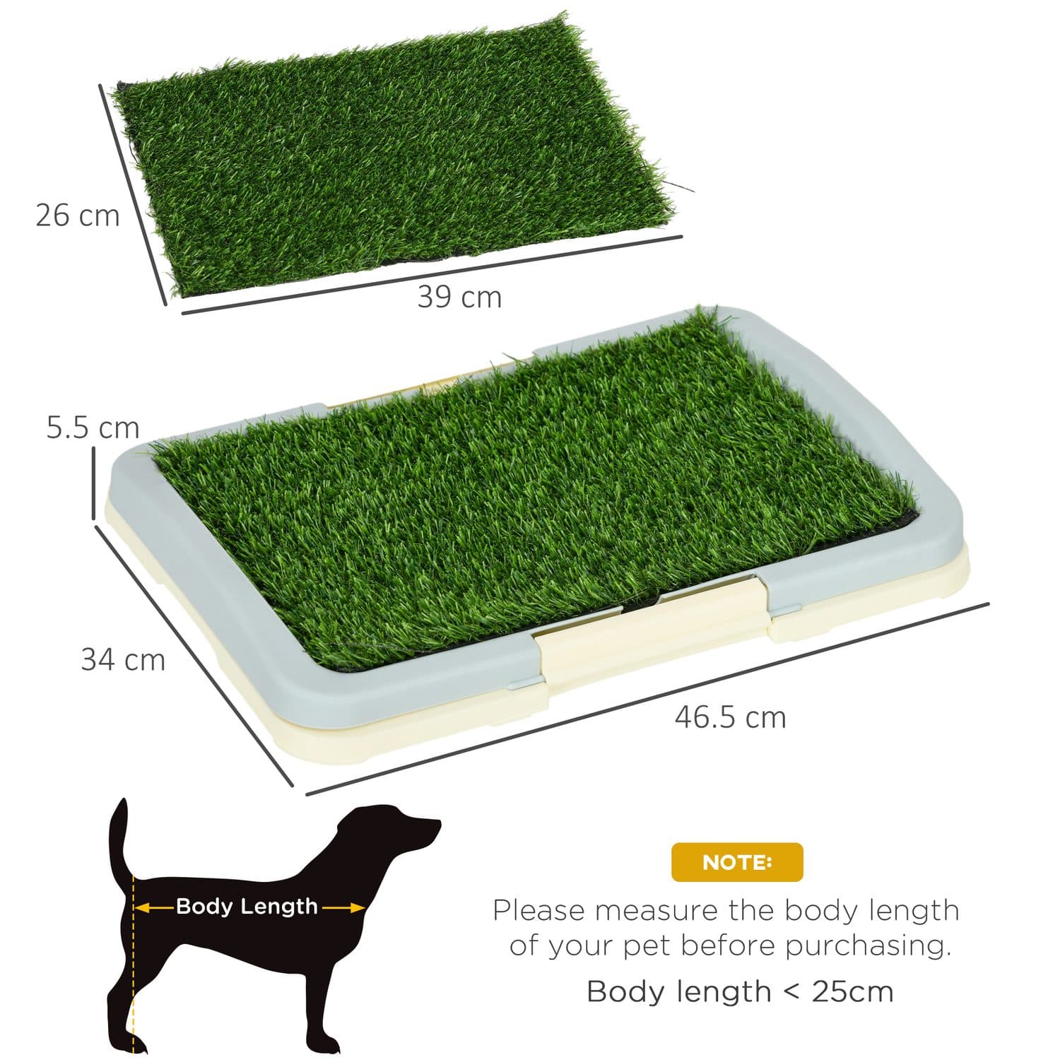 Make Puppy Training Effortless with the PawHut Grass Toilet Pad - image 5