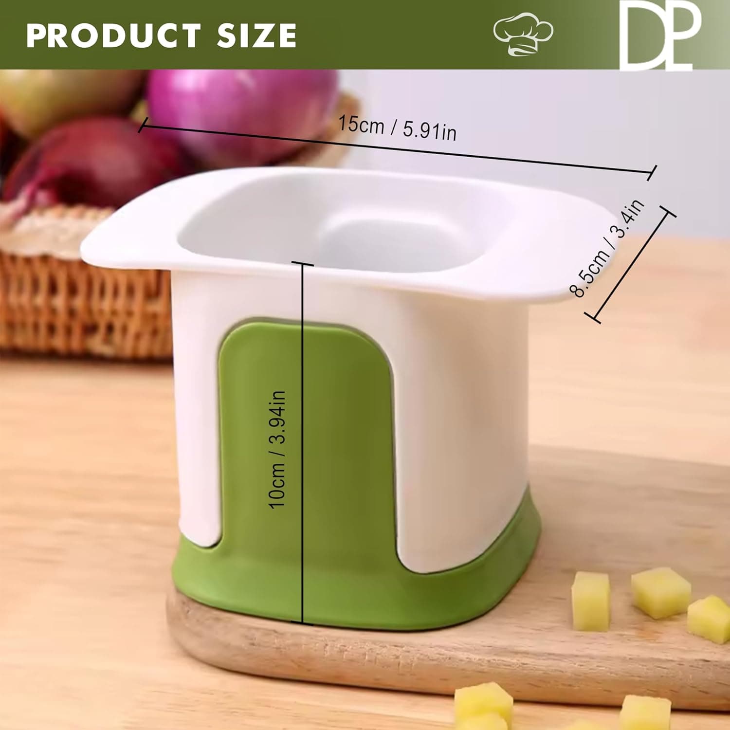 Multi-functional Manual Chopper for Vegetables and Fruits - image 4