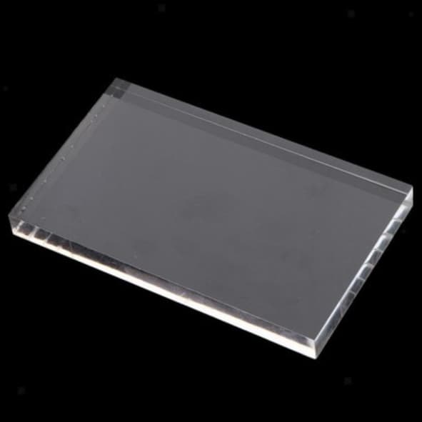 Clear Acrylic Stamp Block for Effortless Craft Projects - image 1