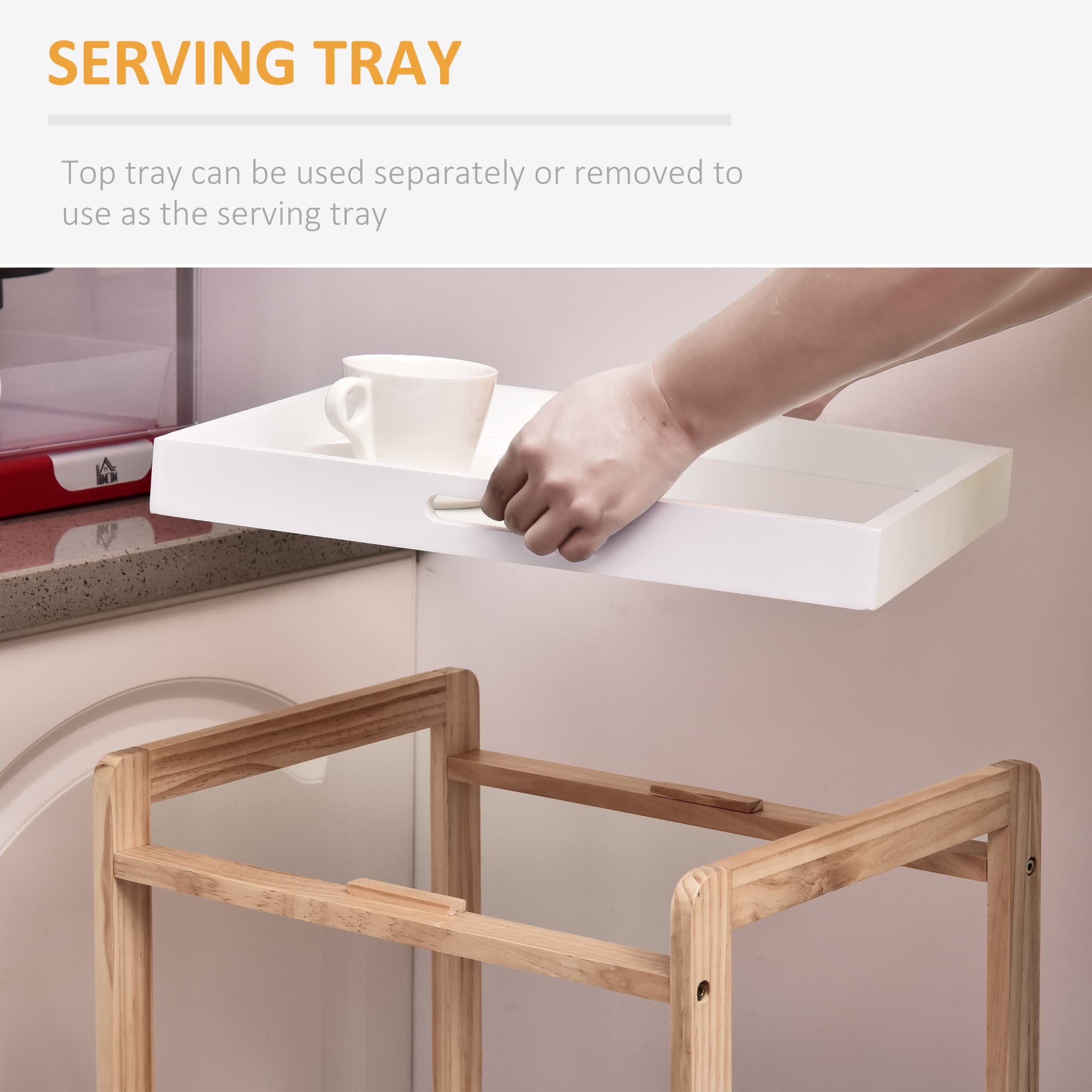 A Compact Kitchen Trolley That Goes Where You Need It - image 1
