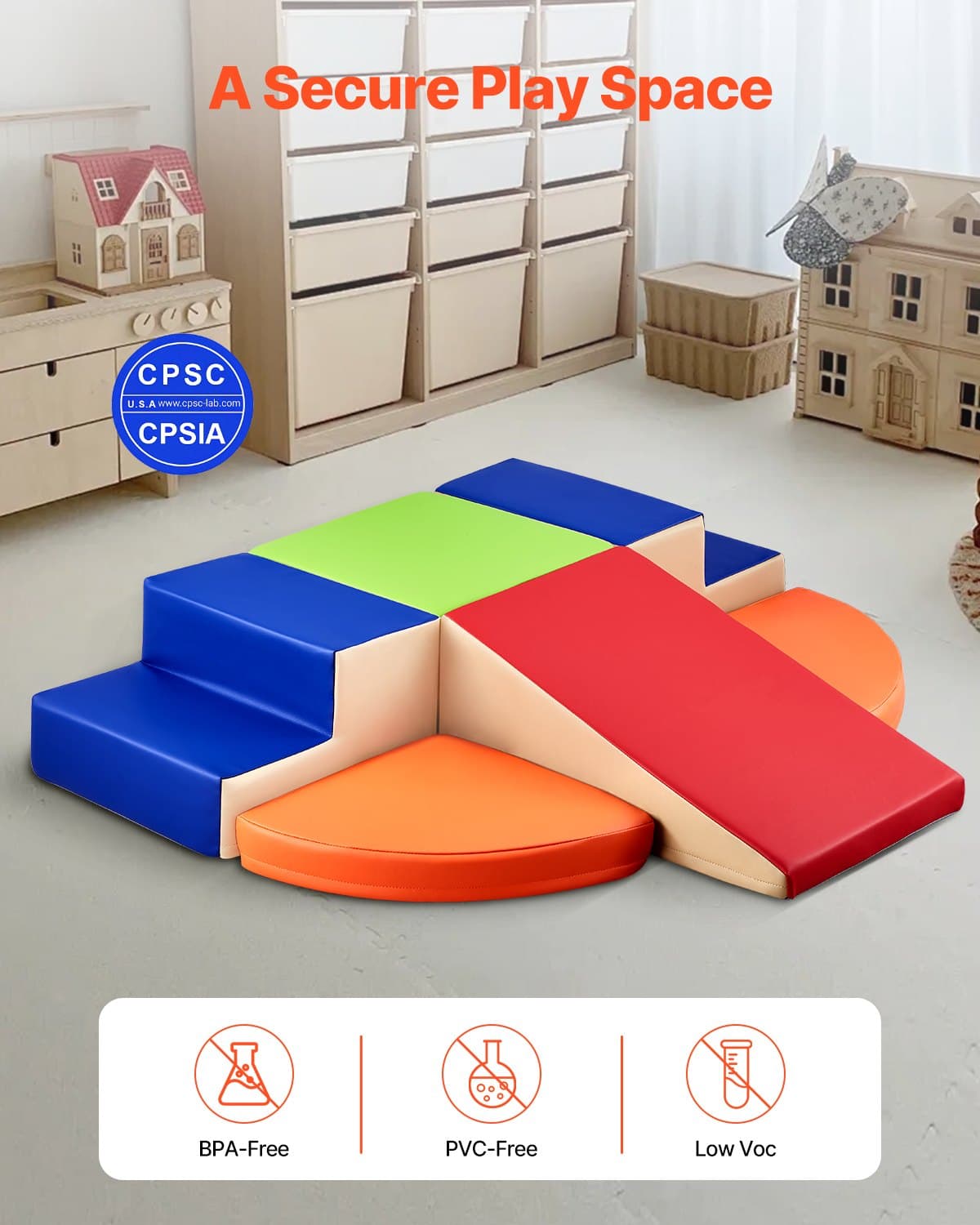 Safe & Fun Soft Play Set - image 4
