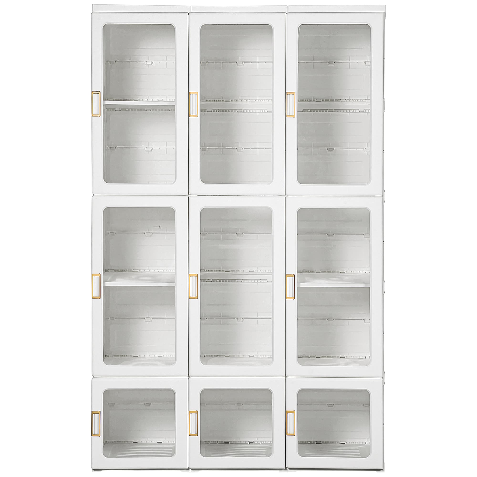 Foldable White Wardrobe