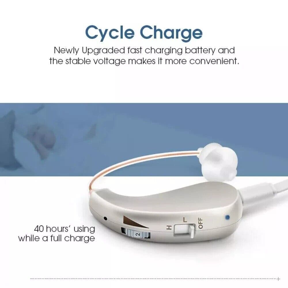 Digital Hearing Aid Enhancer with USB Rechargeable Battery - image 3