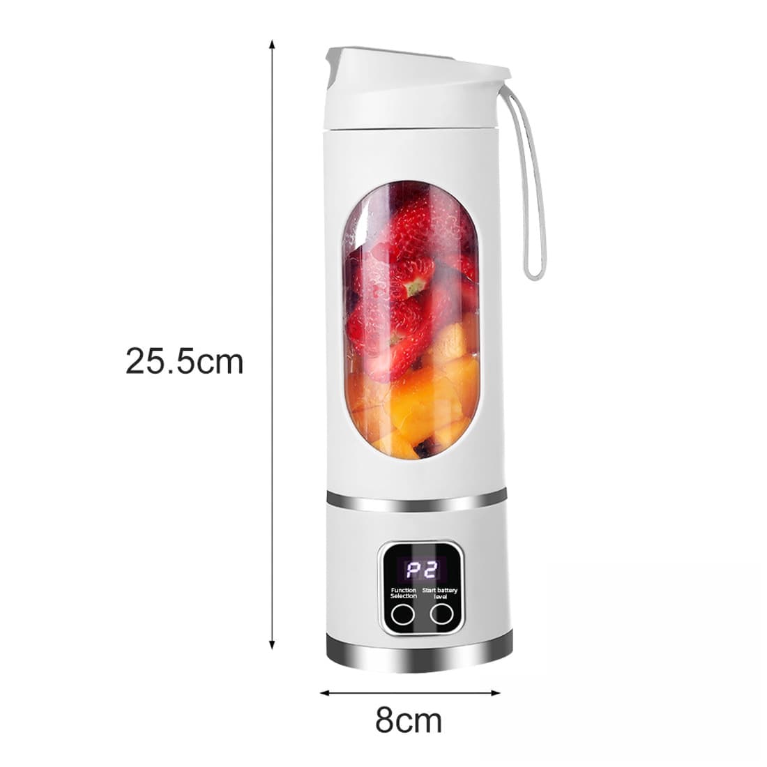 Portable USB Rechargeable Blender Cup – 450ml - image 7