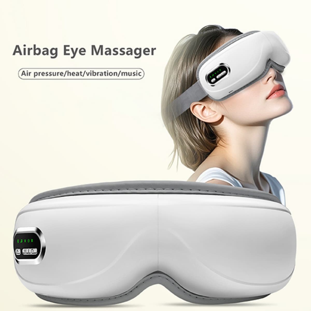 Heated Eye Massager with Air Compression