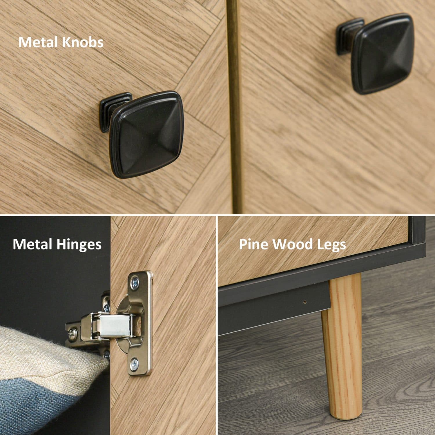 Modern Wood Grain Wardrobe - image 4