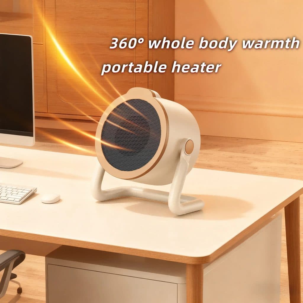 Compact Desktop Heater for Focused Warmth - image 6