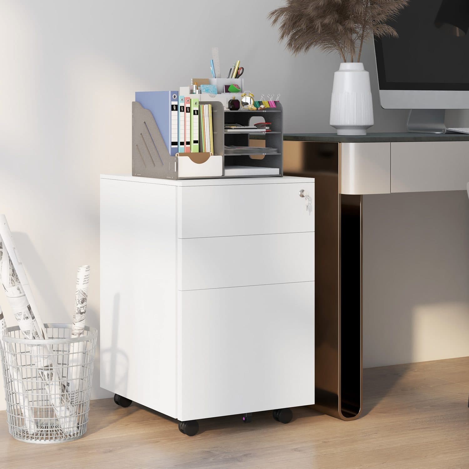 Secure 3-Drawer Cabinet - image 1