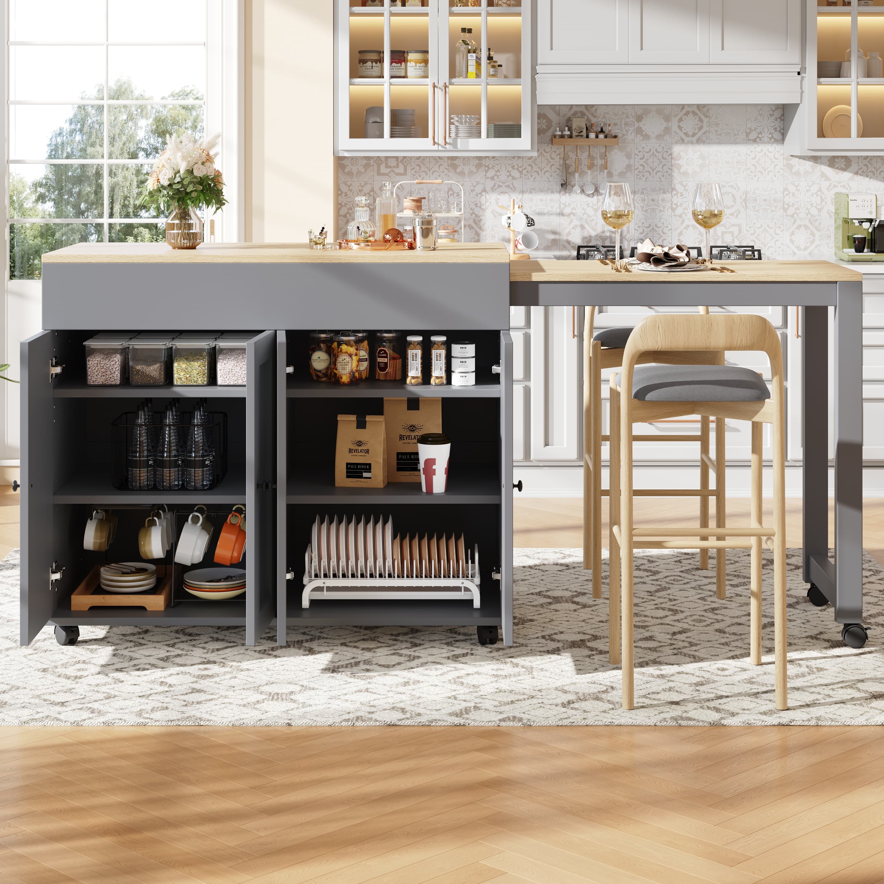 Extendable Bar Table - image 3