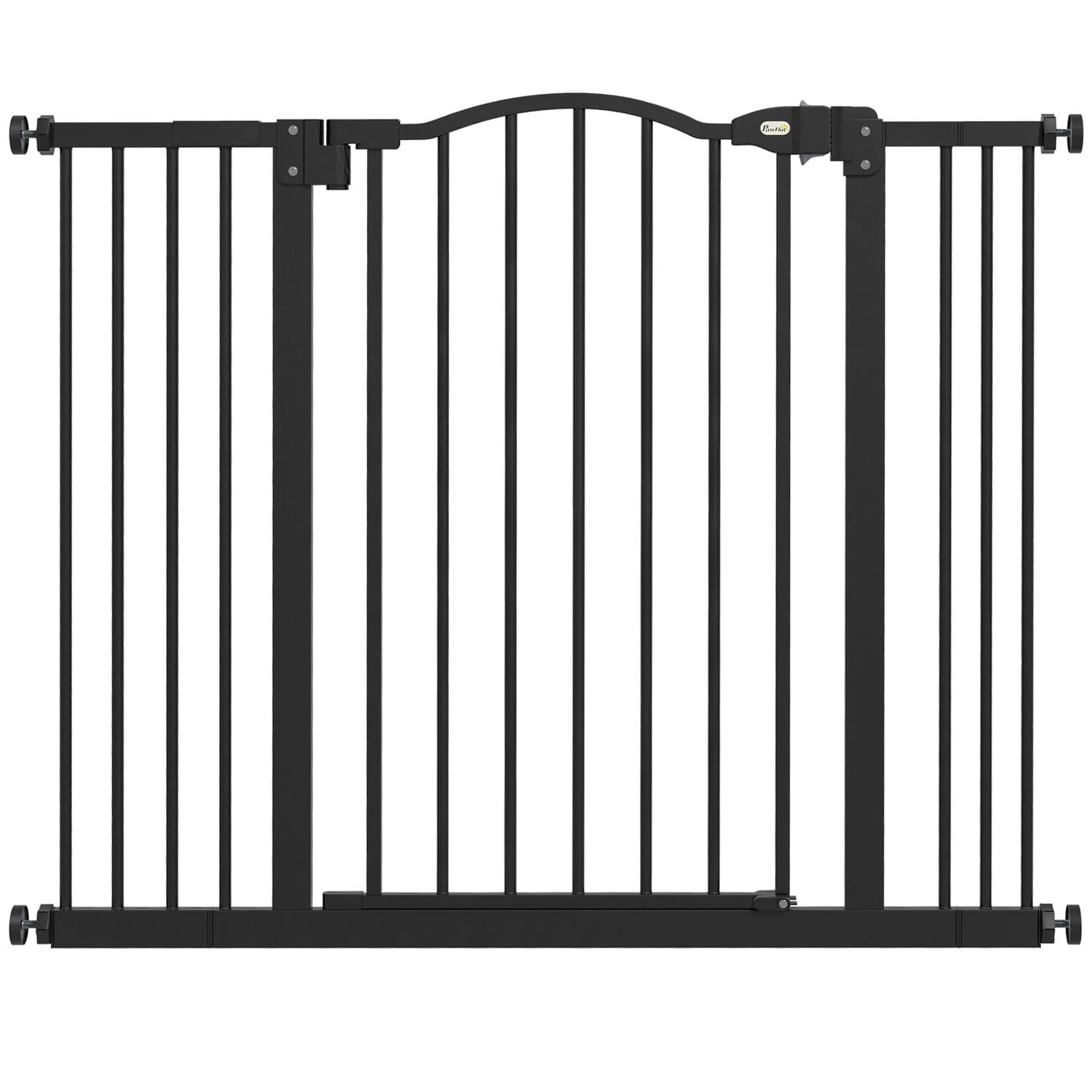 Adjustable Metal Pet Safety Gate with Auto-Close Door