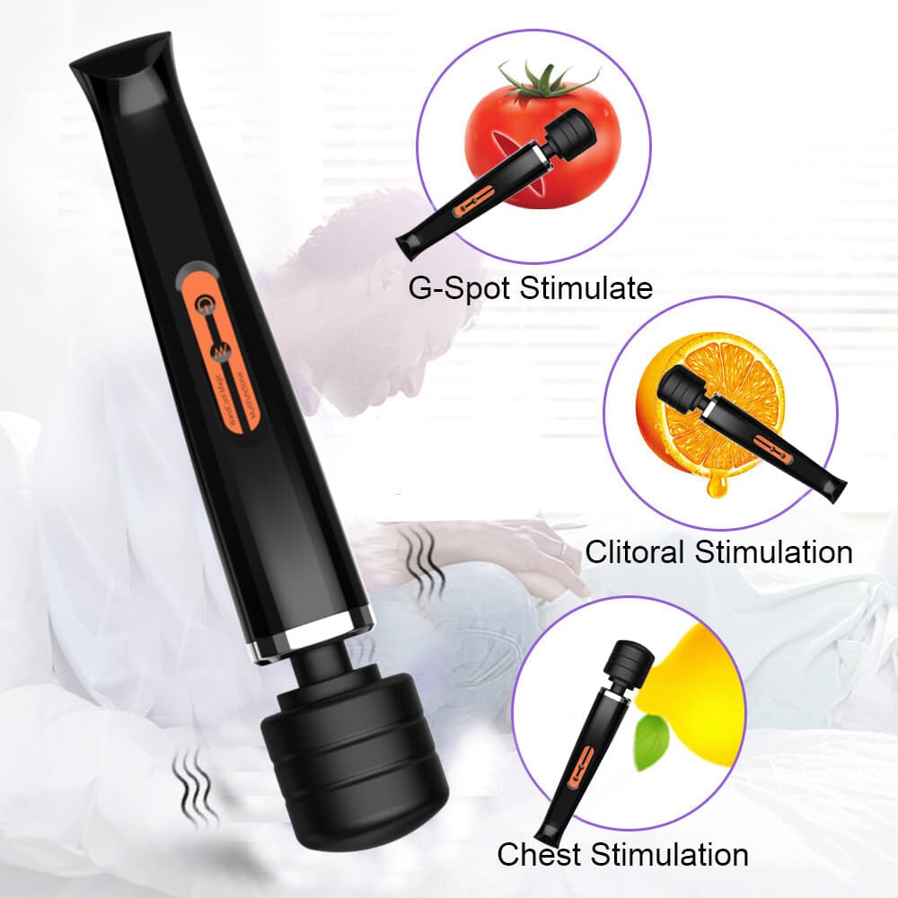 Rechargeable Massage Wand with 10 Vibration Speeds - image 4