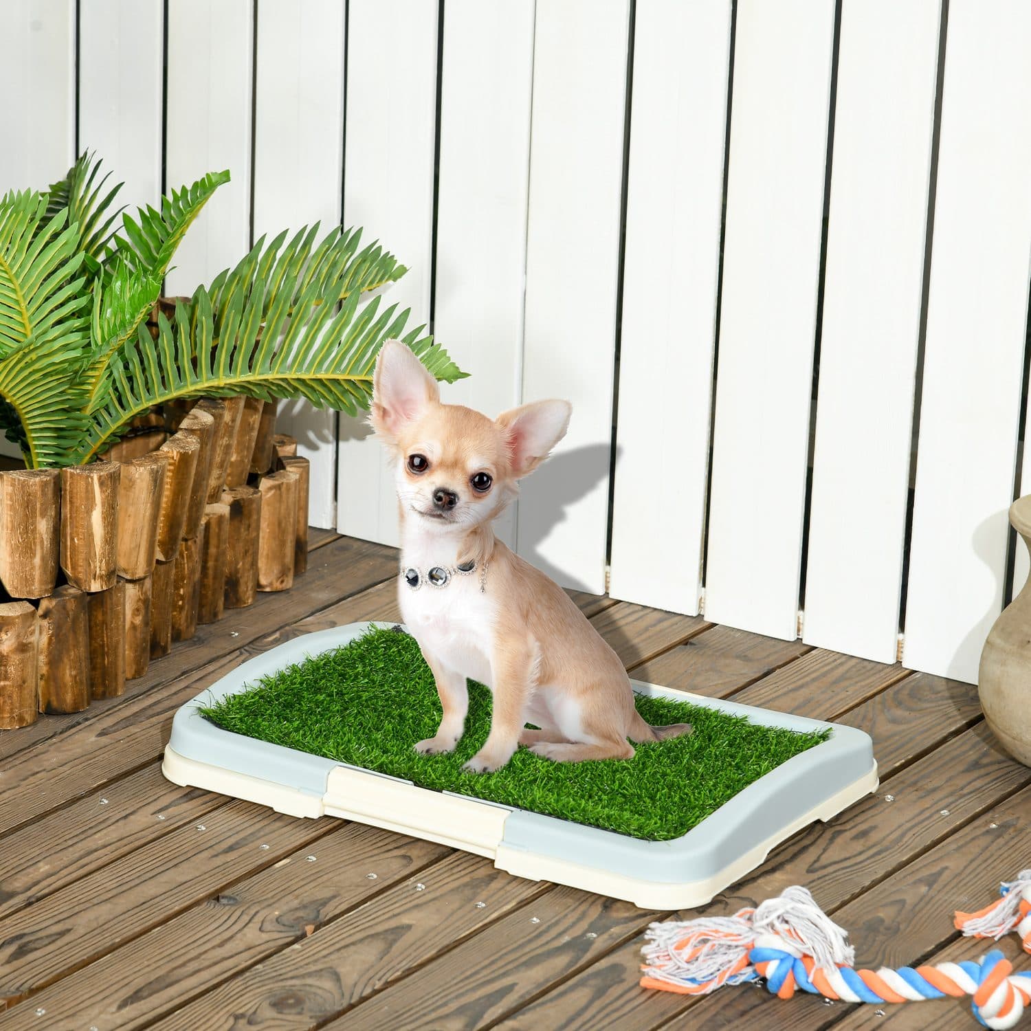 Make Puppy Training Effortless with the PawHut Grass Toilet Pad - image 3