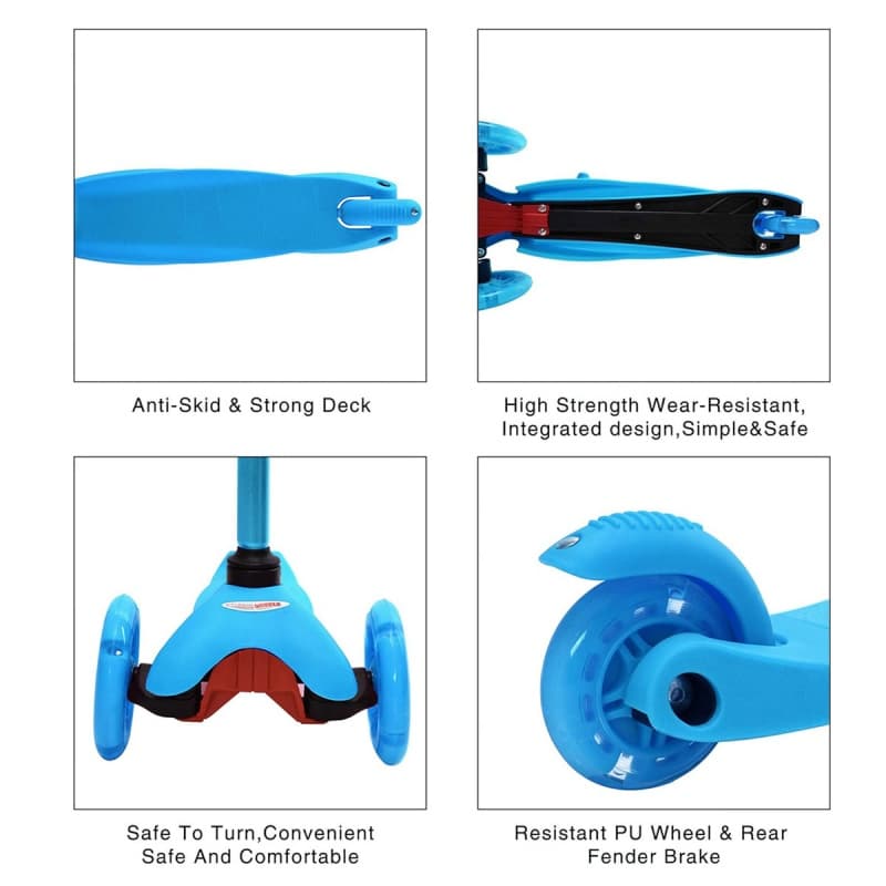A stable LED scooter for young lean-steer riders - image 1