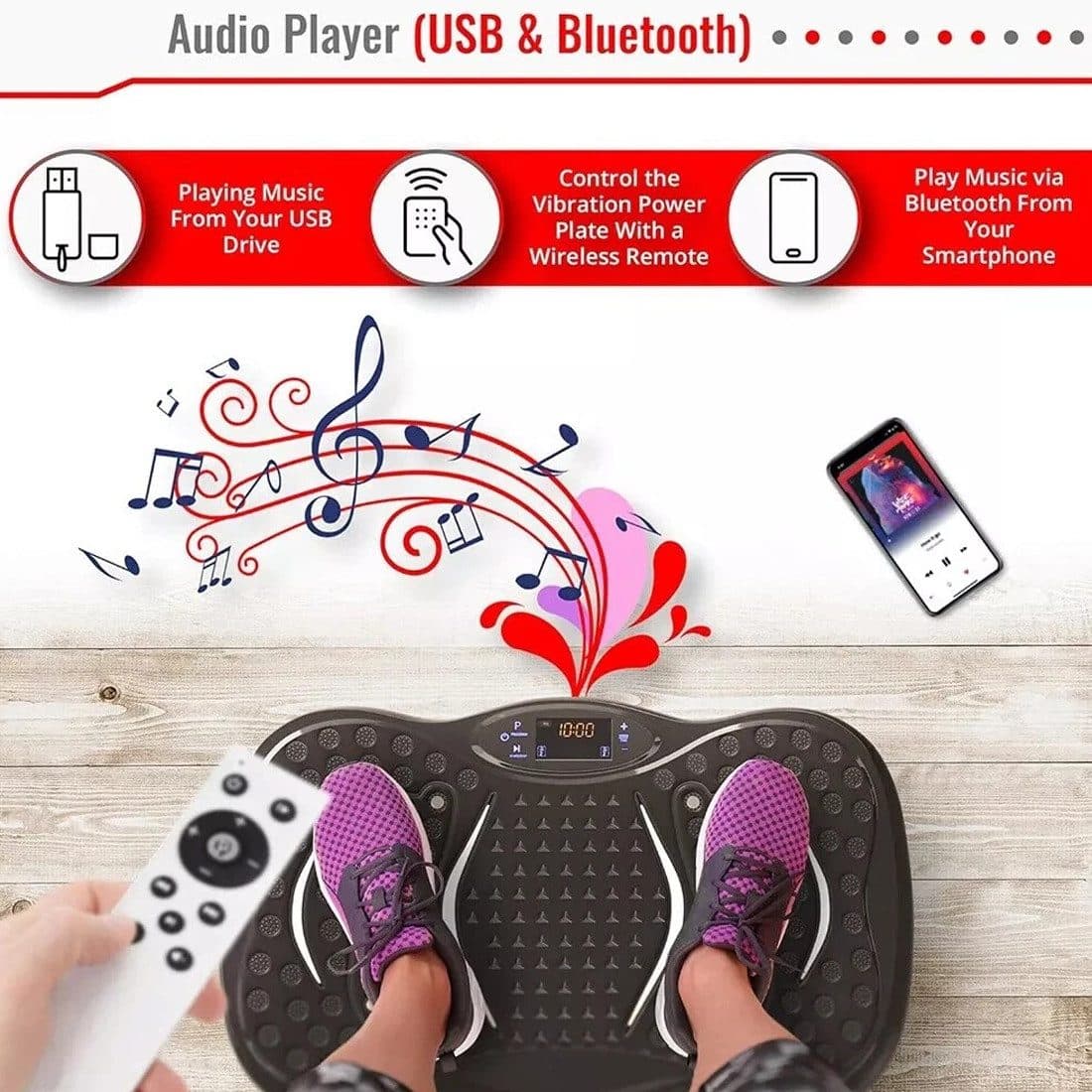 Vibration Plate Exercise Machine for Home Workouts - image 8