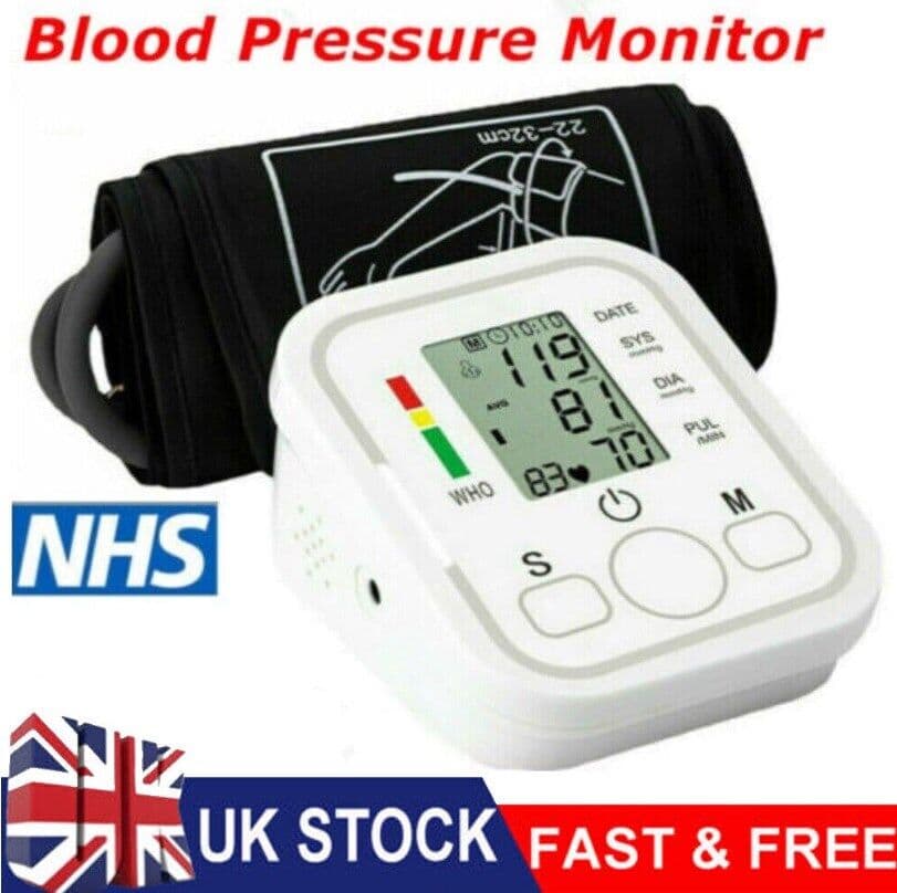 Portable Blood Pressure Monitor with One-Key Operation